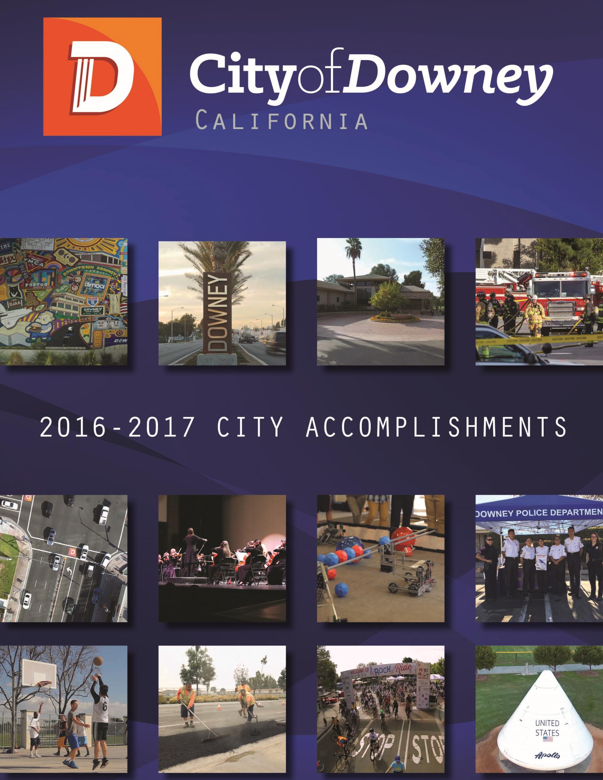 Accomplishments 2016-2017 cover page