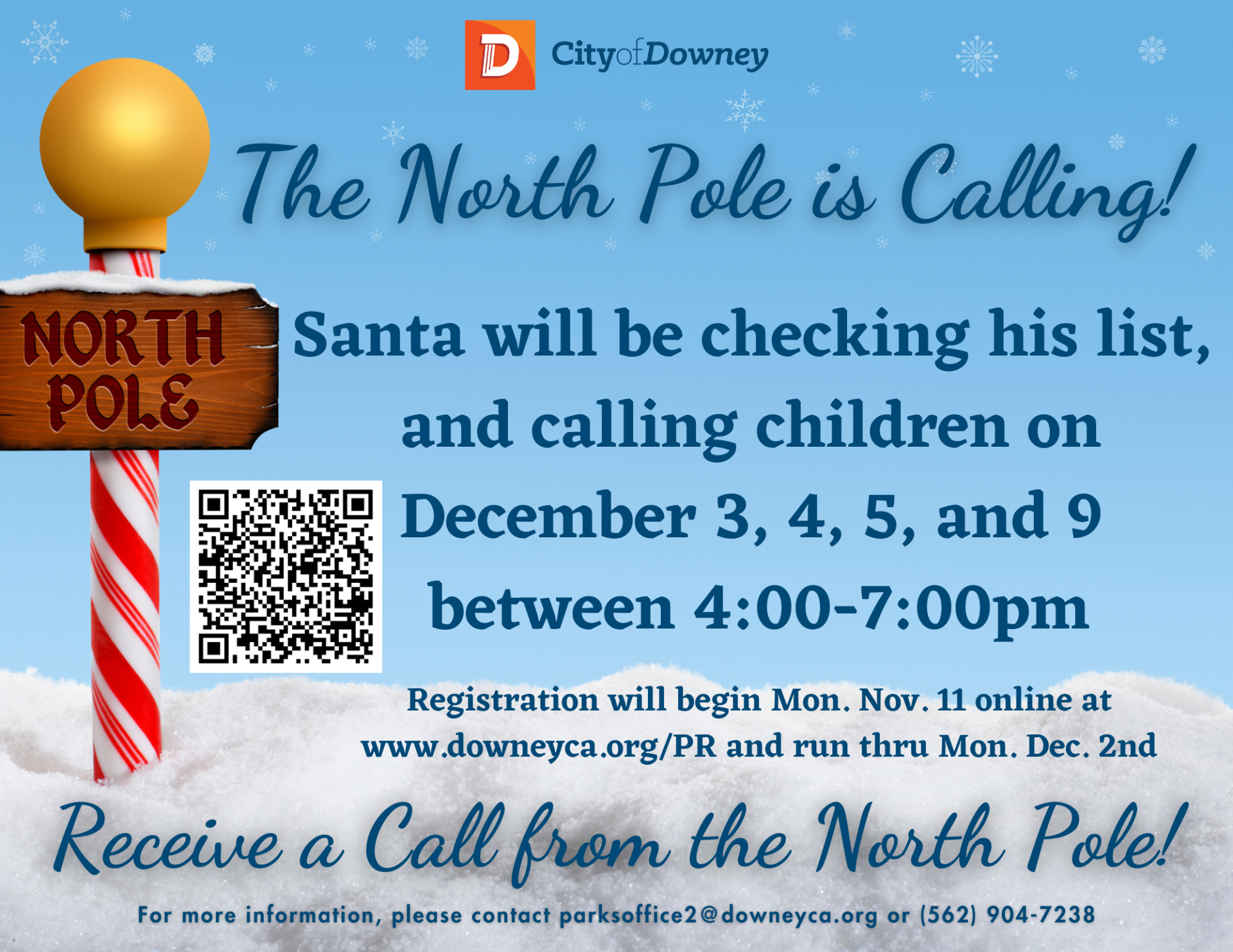 North Pole Calling 2024