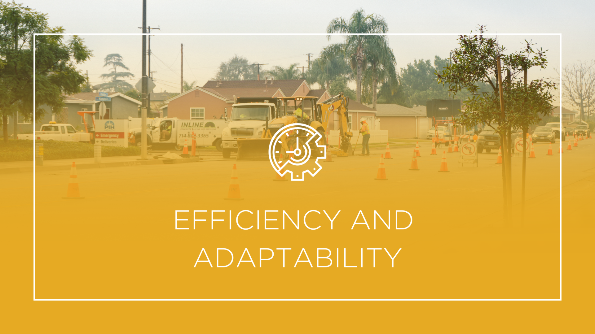 Efficiency and Adaptability Header