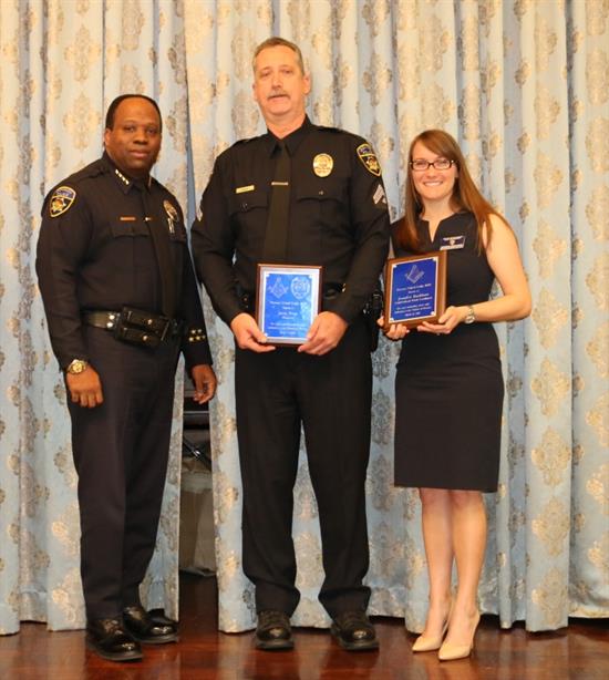 Masonic Awards, Corporal Jerry Price and Neighborhood Watch Coordinator